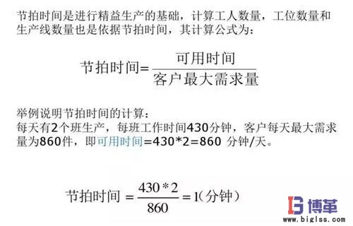 精益生產線布局步驟:節(jié)拍時間計算 精益生產線布局步驟:節(jié)拍時間計算